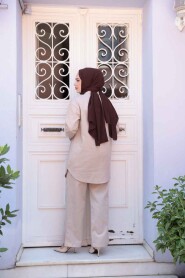 Modest Beige Dual Suit 14272BEJ - 4