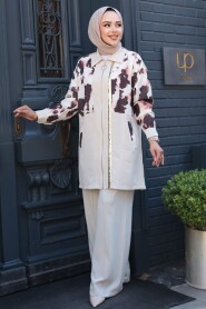 Modest Beige Dual Suit 14325BEJ - 2