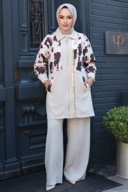 Modest Beige Dual Suit 14325BEJ - 4