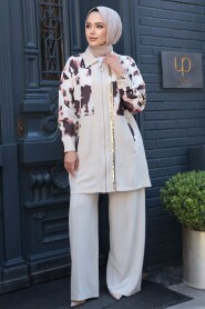 Modest Beige Dual Suit 14325BEJ - 3