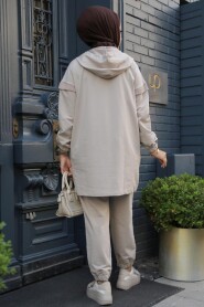 Modest Beige Dual Suit 20072BEJ - 3