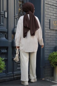 Modest Beige Dual Suit 20084BEJ - 3