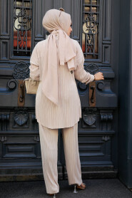 Modest Beige Dual Suit 20241BEJ - 4
