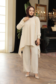 Modest Beige Dual Suit 20253BEJ - 2