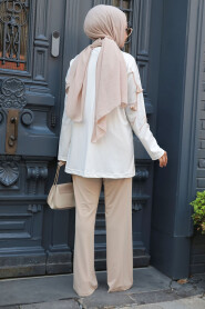 Modest Beige Dual Suit 40225BEJ - 4