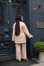 Modest Beige Dual Suit 50183BEJ - 4