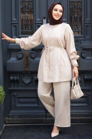 Modest Beige Dual Suit 60341BEJ - 1