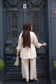 Modest Beige Dual Suit 60341BEJ - 4