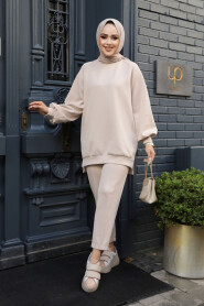 Modest Beige Dual Suit 61351BEJ - 1