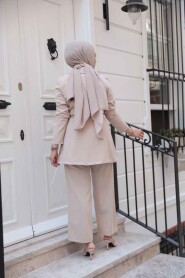 Modest Beige Dual Suit 62221BEJ - 5