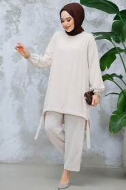 Modest Beige Dual Suit 65876BEJ - 2