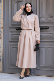 Modest Beige Dual Suit 681BEJ - 2