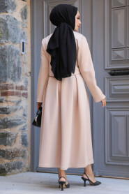 Modest Beige Dual Suit 681BEJ - 3