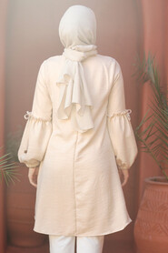 Modest Beige Top 4138BEJ - 2