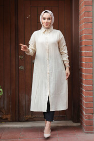 Modest Beige Top 70551BEJ - 1