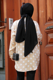 Modest Beige Tunic 21402BEJ - 3