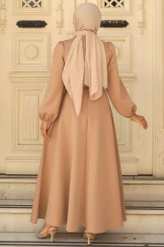 Modest Biscuit Dress 23102BS - 4