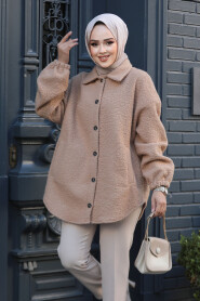 Modest Biscuit Felt Jacket 30142BS 