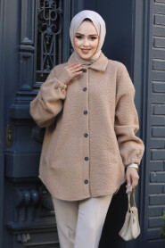 Modest Biscuit Felt Jacket 30142BS - 2