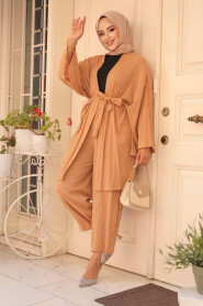 Modest Biscuit Kimono Dual Suit 12531BS - 1