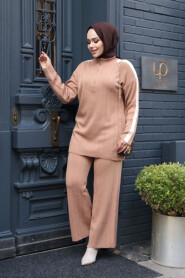 Modest Biscuit Knitwear Dual Suit 50163BS - 3