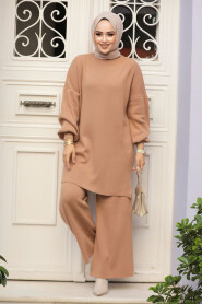 Modest Biscuit Knitwear Dual Suit 50602BS - 2