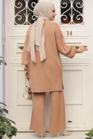 Modest Biscuit Knitwear Dual Suit 50602BS - 4