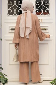 Modest Biscuit Knitwear Dual Suit 50631BS - 3