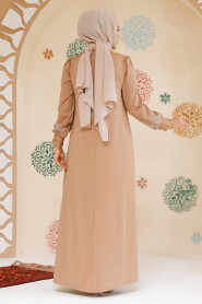 Modest Biscuit Plus Size Dress 23815BS - 4