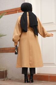 Modest Biscuit Stamp Coat 5946BS - 3