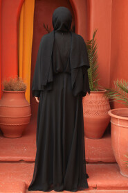 Modest Black Bridesmaid Dress 25891S - 5