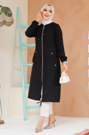 Modest Black Coat 70792S - 2