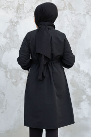 Modest Black Coat 91781S - 3