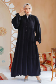 Modest Black Dress For Women 20612S - 2