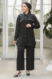 Modest Black Dual Suit 10691S - 1