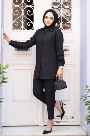 Modest Black Dual Suit 12191S - 2