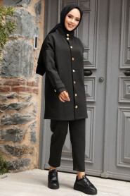 Modest Black Dual Suit 12391S - 2