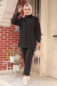 Modest Black Dual Suit 12401S - 2