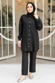 Modest Black Dual Suit 12461S - 1