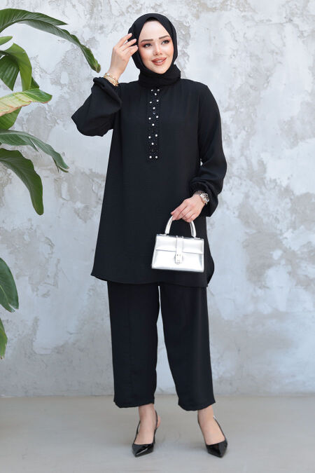 Modest Black Dual Suit 12802S - NEVA STYLE