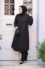 Modest Black Dual Suit 12981S - 3