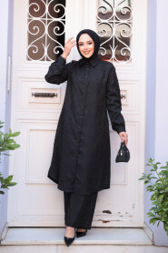 Modest Black Dual Suit 12981S - 1
