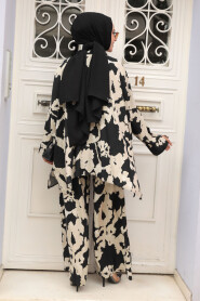 Modest Black Dual Suit 13294S - 3