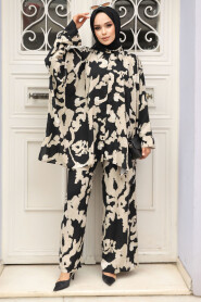 Modest Black Dual Suit 13294S - 2