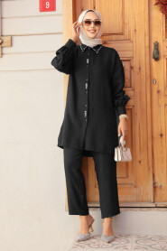 Modest Black Dual Suit 16701S - 2