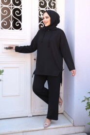 Modest Black Dual Suit 17431S - 1