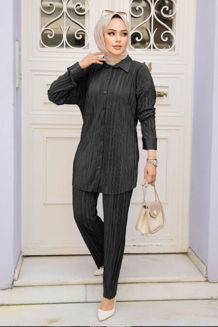 Modest Black Dual Suit 20241S - NEVA STYLE