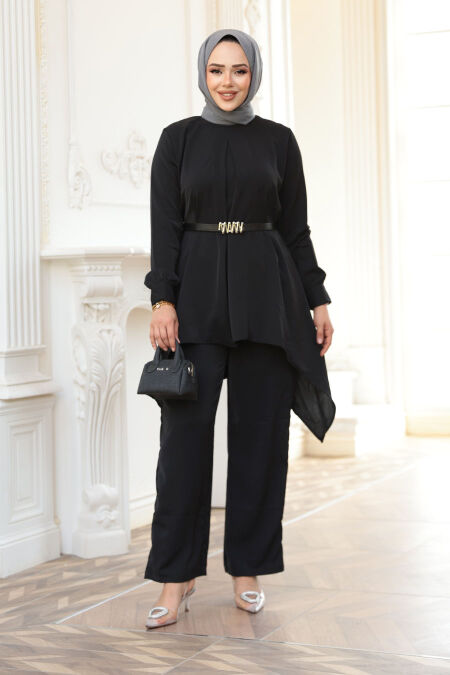 Modest Black Dual Suit 20253S - NEVA STYLE