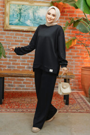 Modest Black Dual Suit 30187S 