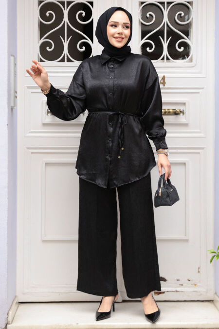 Modest Black Dual Suit 4016S - NEVA STYLE